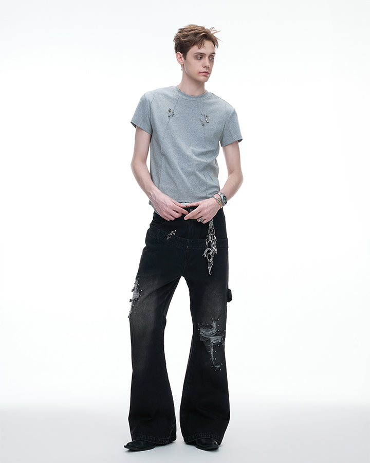 KIIKIO Gothic Asymmetric Tee
