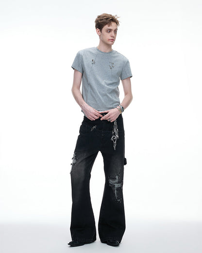 KIIKIO Gothic Asymmetric Tee