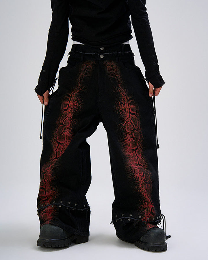 KIIKIO Dark Washed Jeans