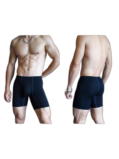 3 Pack Men's Anti-chafing Waffle Boxer Briefs