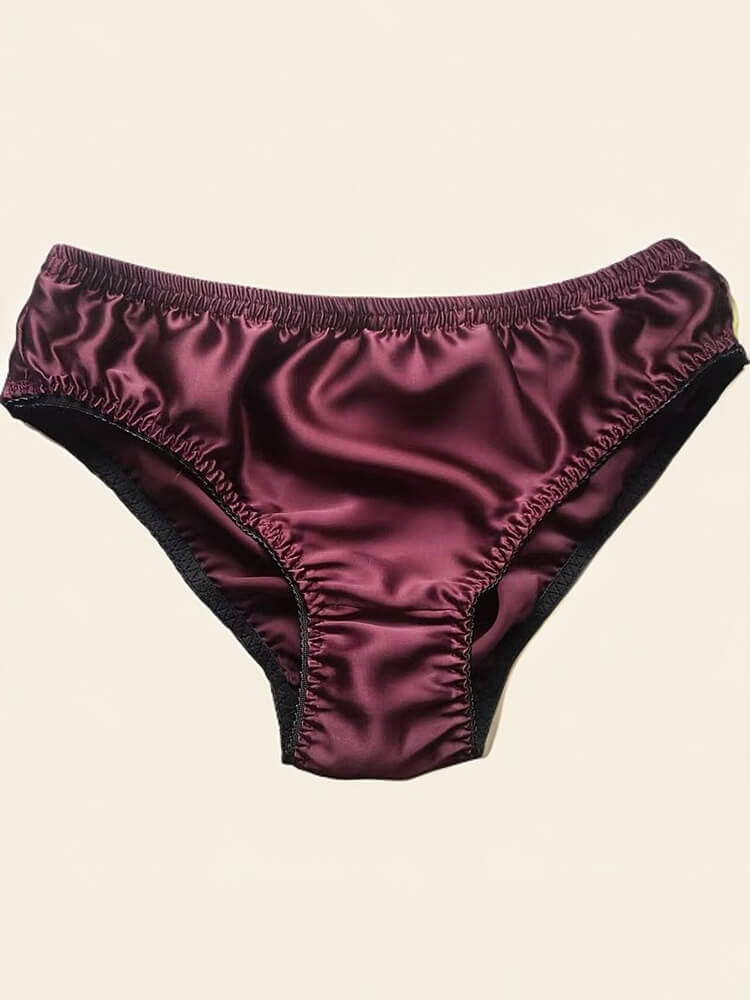 Men's Lightweight Breathable Mulberry Silk Briefs