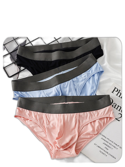 3-pack Men's Open Crotch Sexy Bullet Briefs