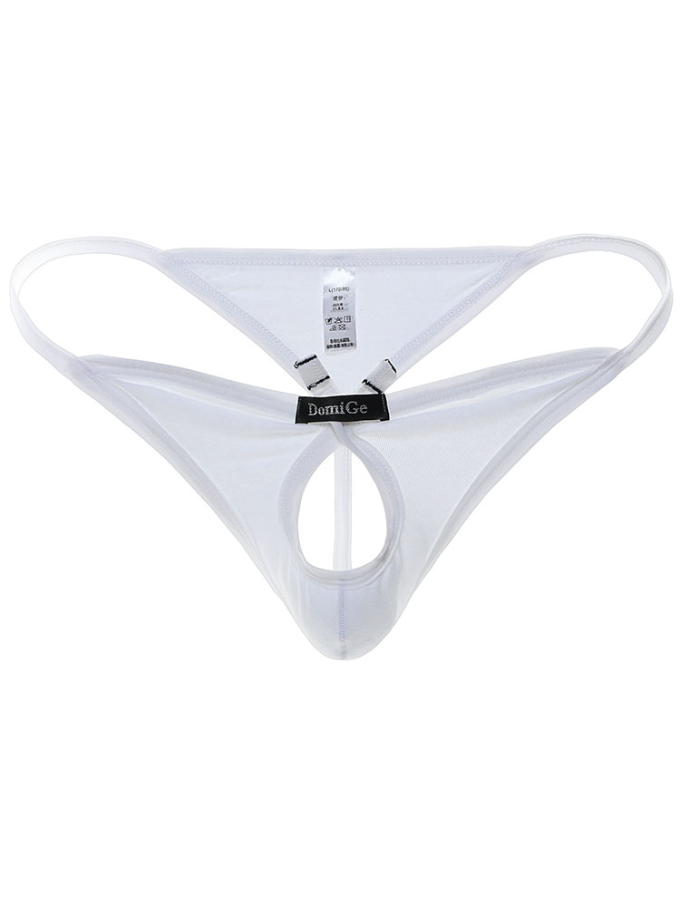 Men's Sexy Cotton T-Back Thong Briefs