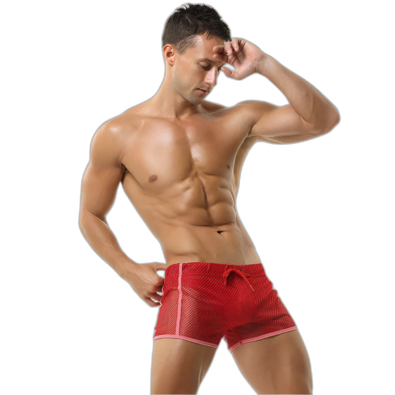 Mesh Low Waist Shorts