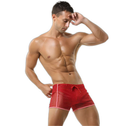 Mesh Low Waist Shorts