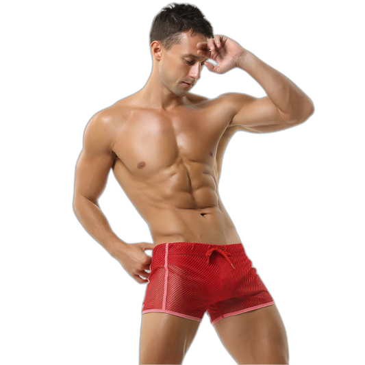 Mesh Low Waist Shorts