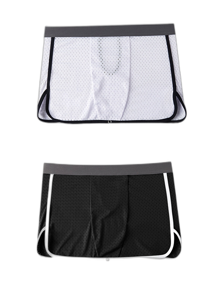 Men's  Button Casual U-Shaped Roman Skirt Dual-Purpose Arrow Pants Underwear