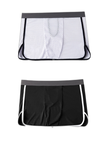 Men's  Button Casual U-Shaped Roman Skirt Dual-Purpose Arrow Pants Underwear