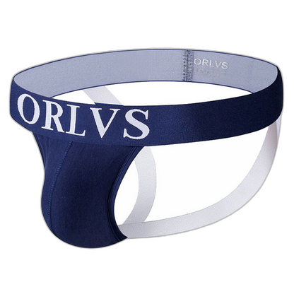 3 Pack Men's Underwear Jockstrap Athletic Support Pouch Briefs