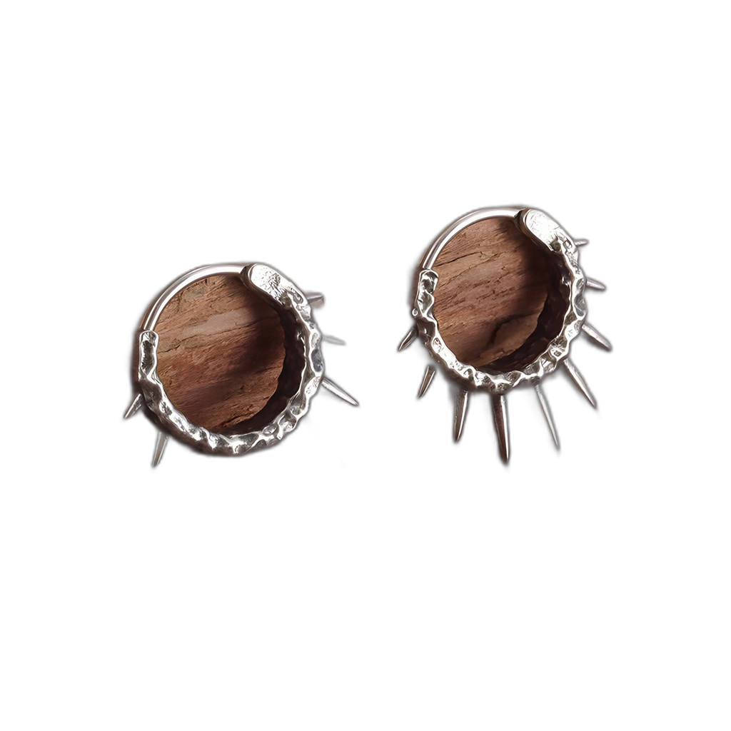 Spike Hoop Earrings