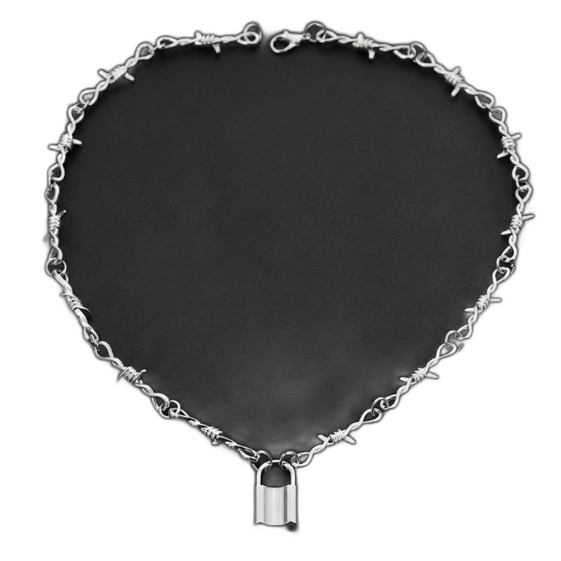 Barbed Lock Necklace
