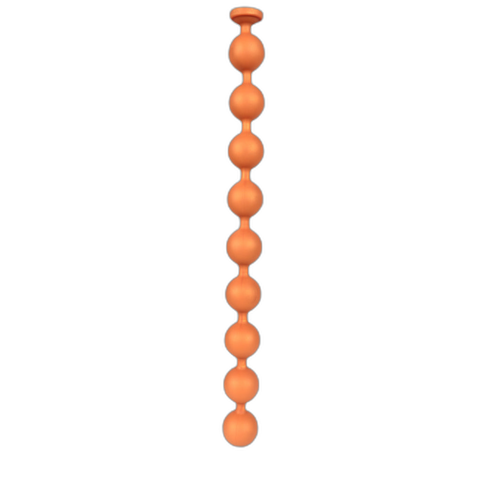 Lina - 9 Anal Beads - Huge Silicone Anal Balls
