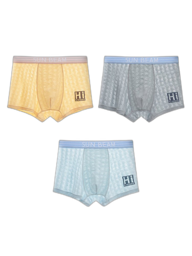 3 Pack Men's Anti-Odor Seamless Comfort Ultra-Soft Trunks