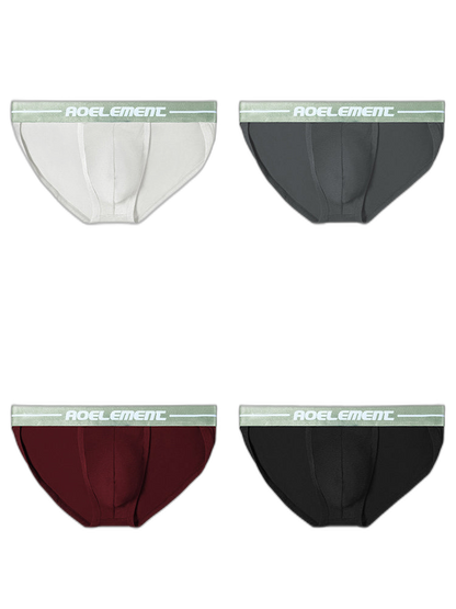 4 Pack Men's Sexy Bikini Brief Style Pouch Underwear