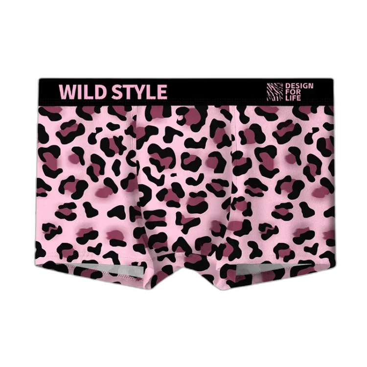 Jungle Heat Leopard Print Men's Underwear