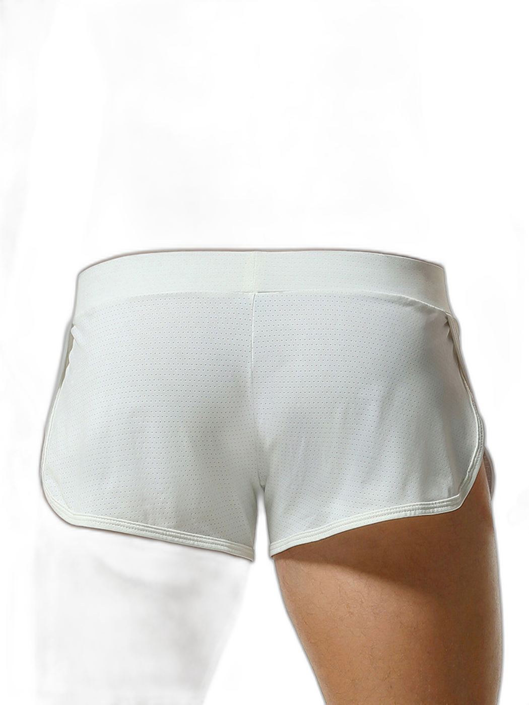Men's Breathable Mesh Boxer Shorts With Separate Pouch