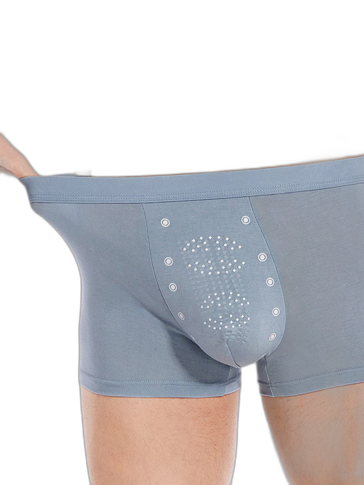 Men’s High Elastic Granule Massage Trunks