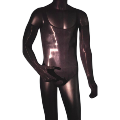 Queer Glow-Up Shiny Member Bodysuit