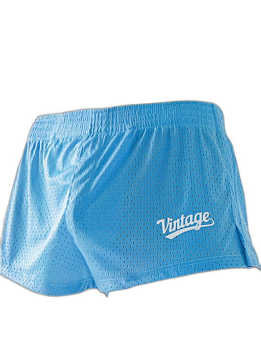 2 Pack Men's Seamless Comfort Quick-Dry Lightweight & Airy Mesh Boxers Shorts
