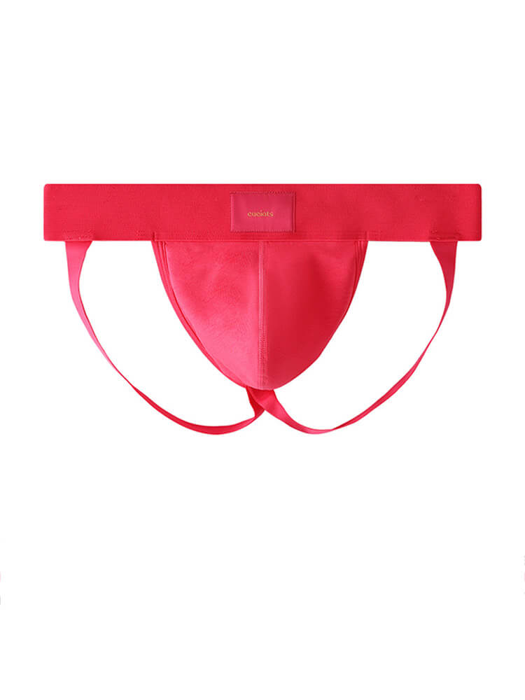 Men's Sexy Hollow Low-Rise Elastic Cotton Thong