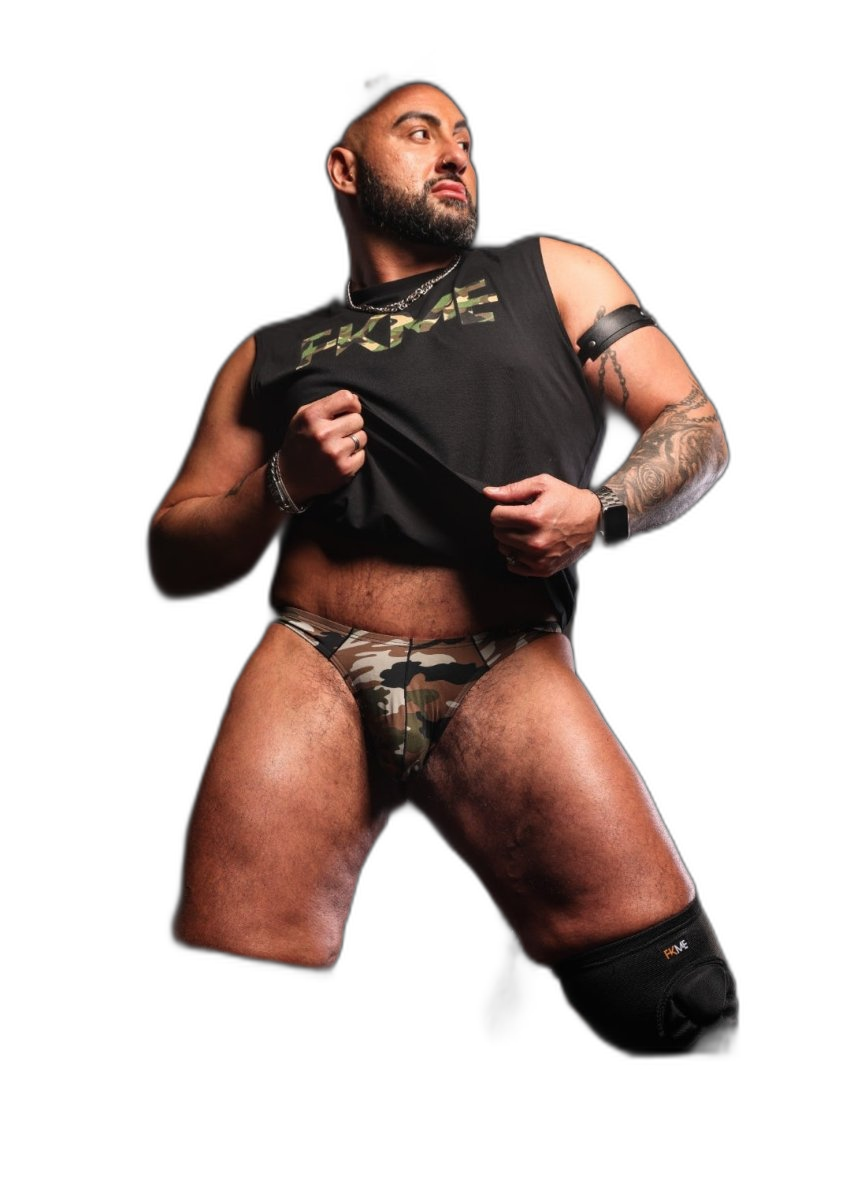 FKME Thong Cammo Green