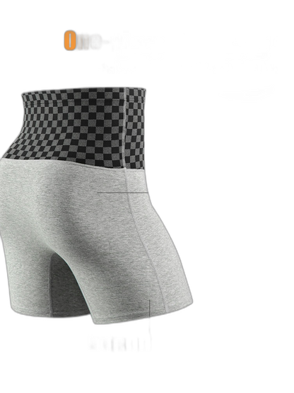Men's Tummy Control Boxer Briefs With Functional Fly