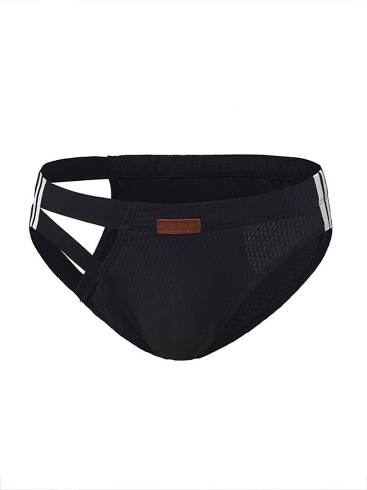 Men's Sexy Openwork Sports Antibacterial Briefs