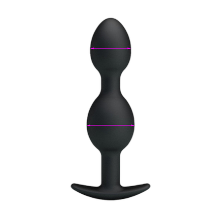 Silicone Butt Plug Multi-Bead
