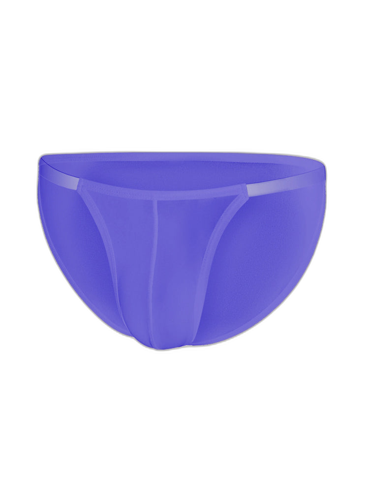 Sexy Spliced Transparent Belt Bikini For Men