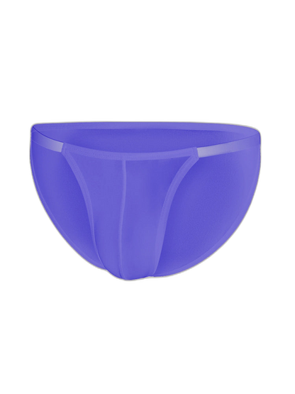 Sexy Spliced Transparent Belt Bikini For Men