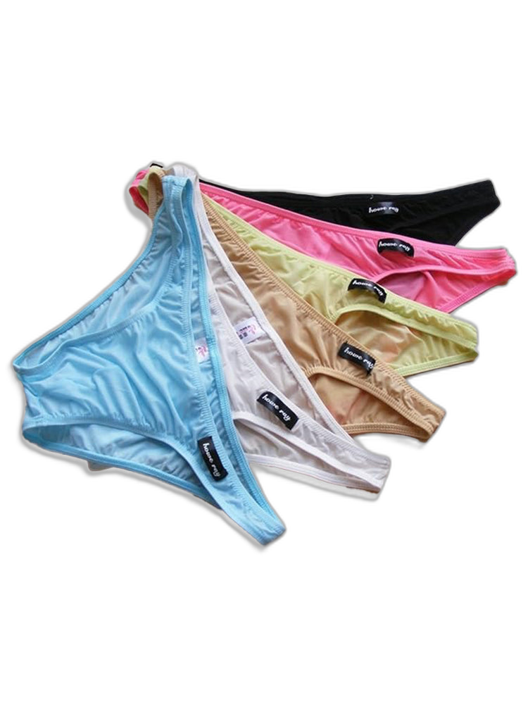 2 Pack Men's Breathable Ultra-thin Bikini