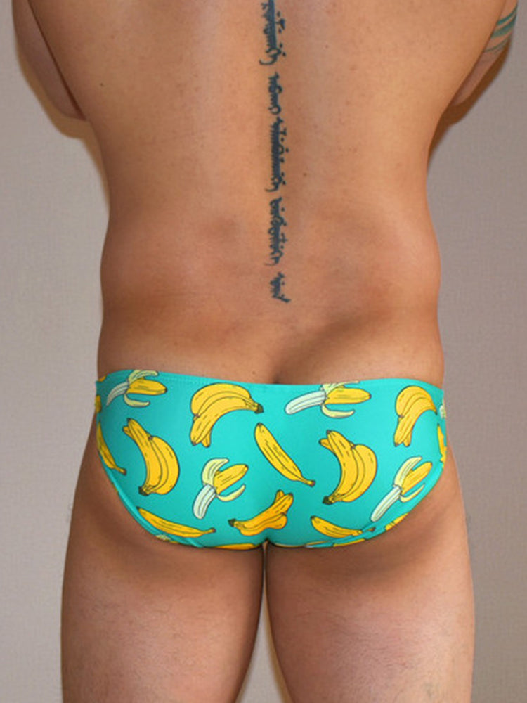 Men's Sexy Low-Rise Tight-Fitting Swim Briefs