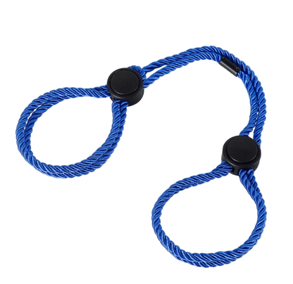 Cotton Rope Cuffs Blue