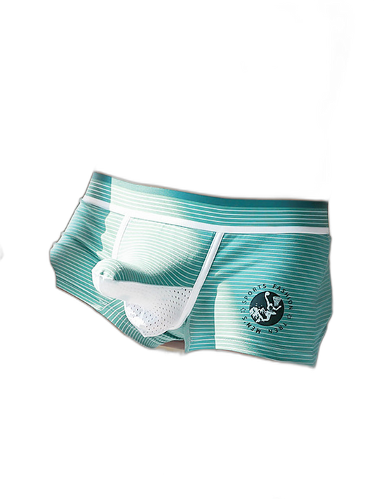 2 Pack Men’s Separate Support Pouch Cotton Trunks