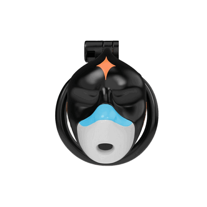 Furrjoi Shark Chastity Cage Orange
