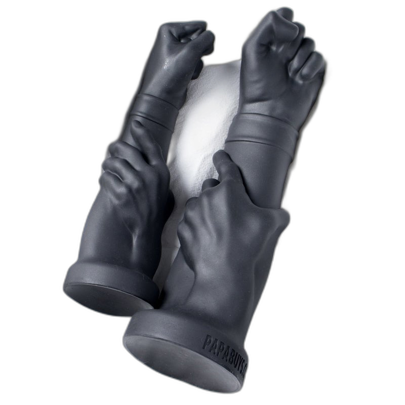 ruff GEAR Silicone Hand to Hand Dildo 12.2 Inch
