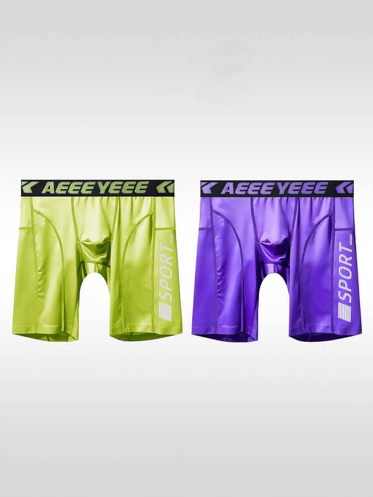 Men's High Elasticity Tight-Fit Quick-Dry Sports Shorts