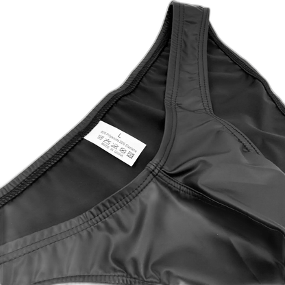 Patent Leather Bikini Brief