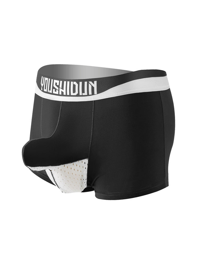 Mid-waist Cotton Breathable Boxer Briefs