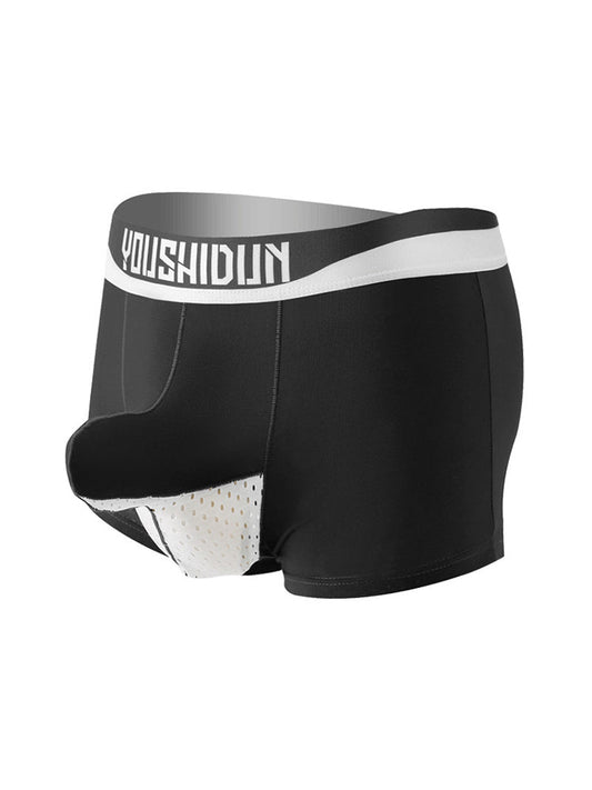 Mid-waist Cotton Breathable Boxer Briefs
