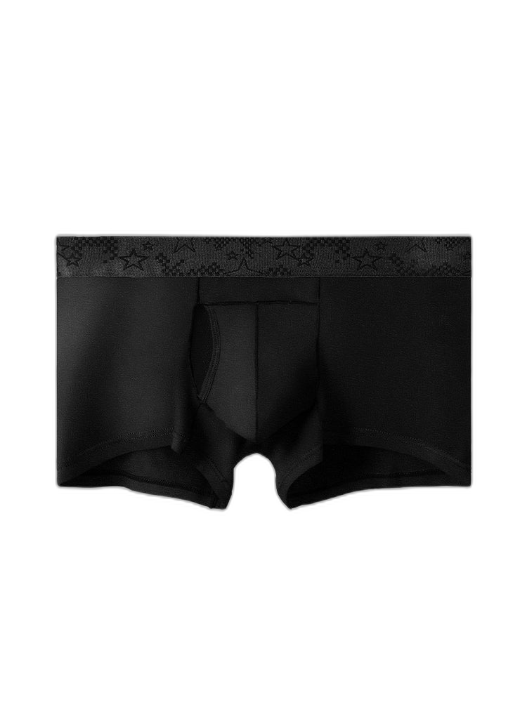 4 Pack Men’s Support Pouch Trunks With Functional Fly