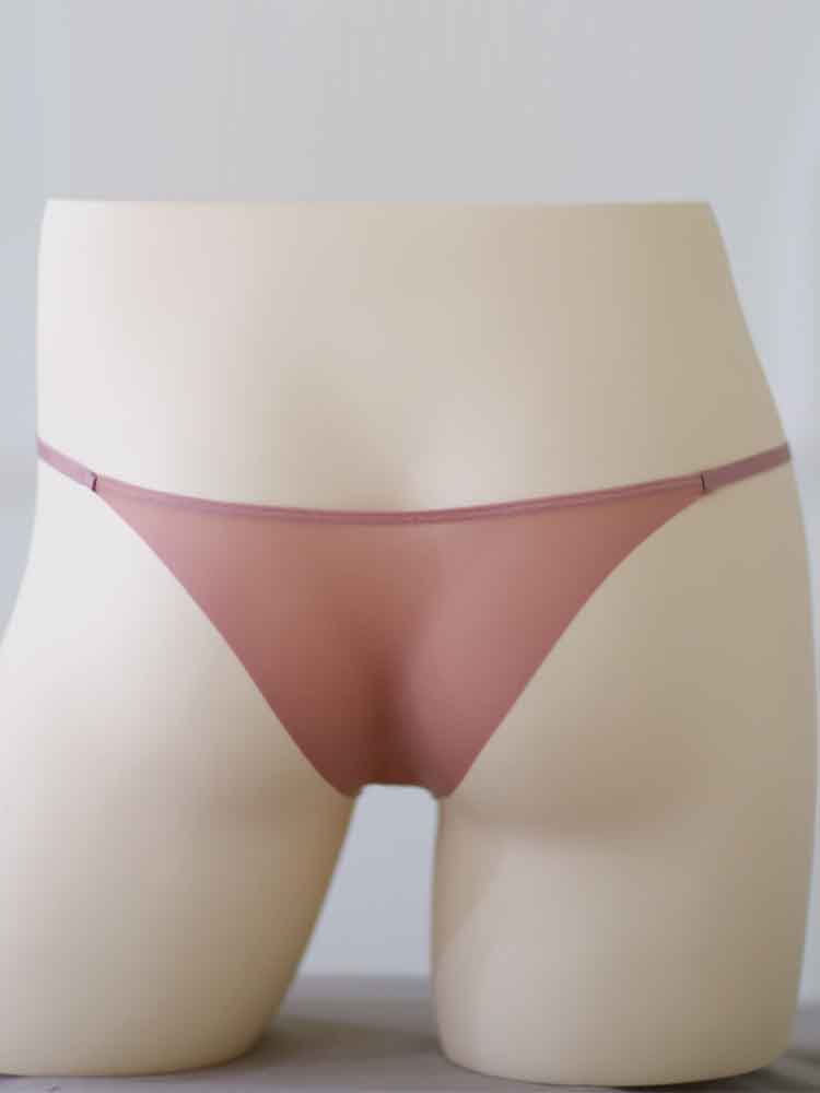 Men's quick-drying Thong Transparent Ultra-thin