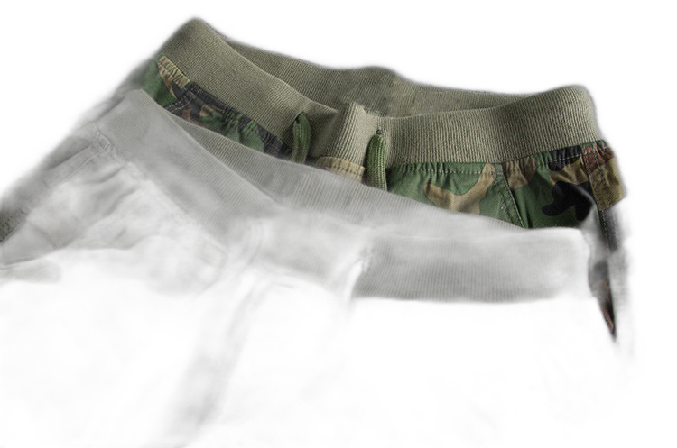 Essentials Cotton Camo Shorts