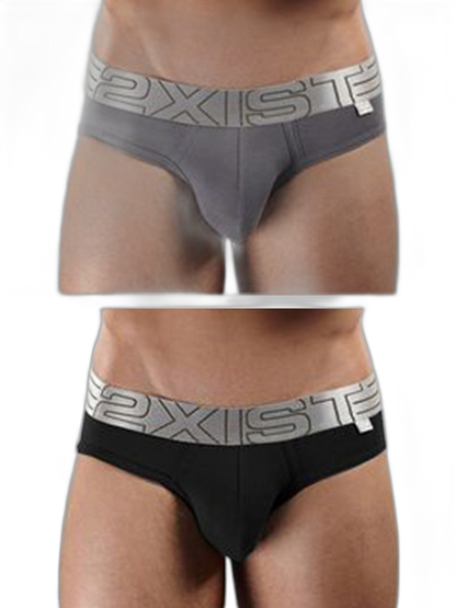 2 Pack Men's Lift No-Show Briefs