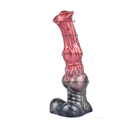 Molten - 10.2 Inch Centaur Dildo - Knot Dildo - Animal Dildo