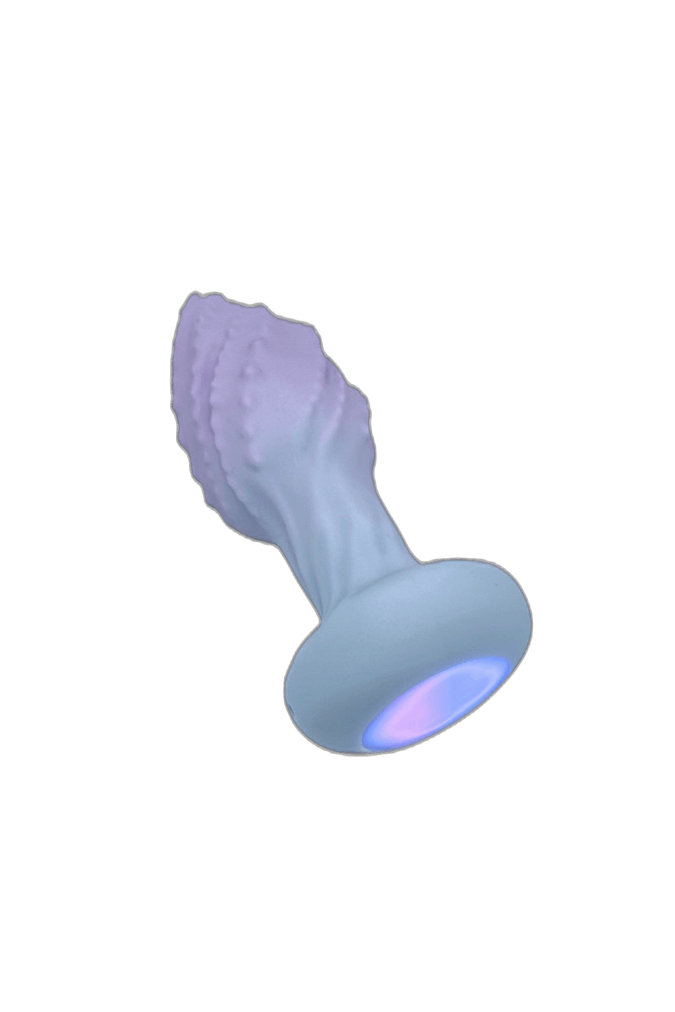 360 Rotating Textured Light-Up Butt Plug