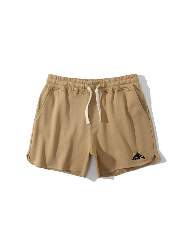 Men's Casual Fitness Sports Solid Color Shorts