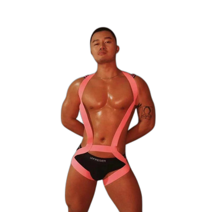 Fluorescent Circuit Rave Chest Harness