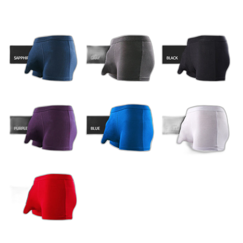 4 Pack Modal Separate Pouch Men's Underwear