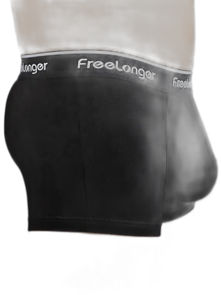 FreeLonger Men's Comfy Separate Big Pouch Trunks